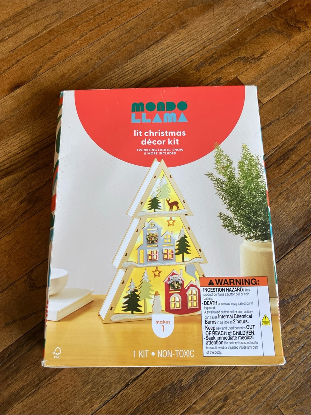 Mondo Llama Lit Christmas Decor Kit